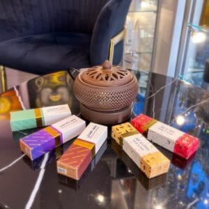 N3 Queimador electr,.+ Bakhoor choco 5 unid.,