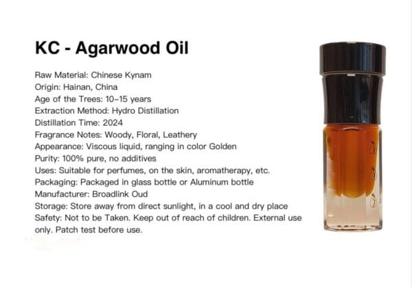 KC-Agarwood Oil- 1 gr