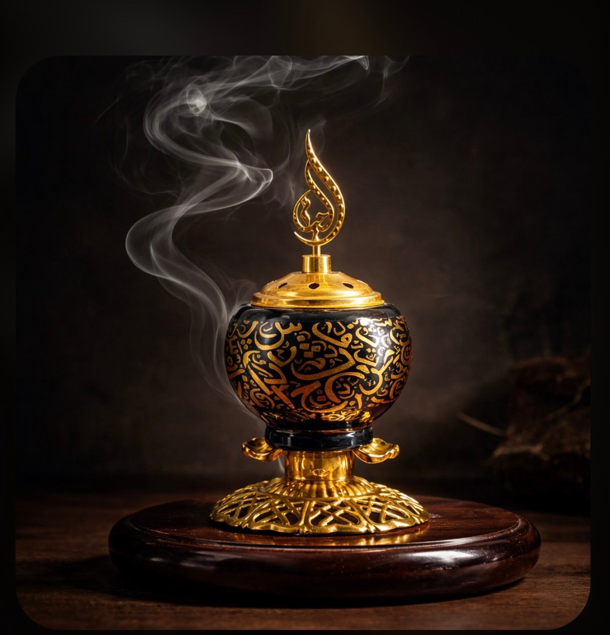 Queimador de Bakhoor Oriental