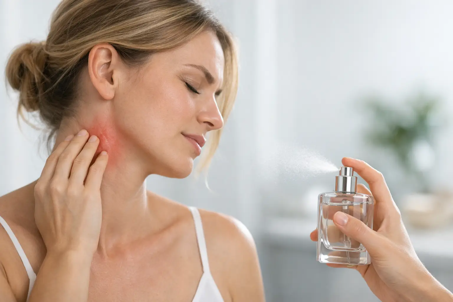 Casos de pele sensível e perfume