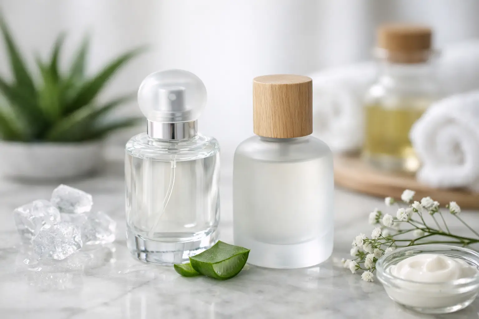 Qual perfume sem álcool escolher?