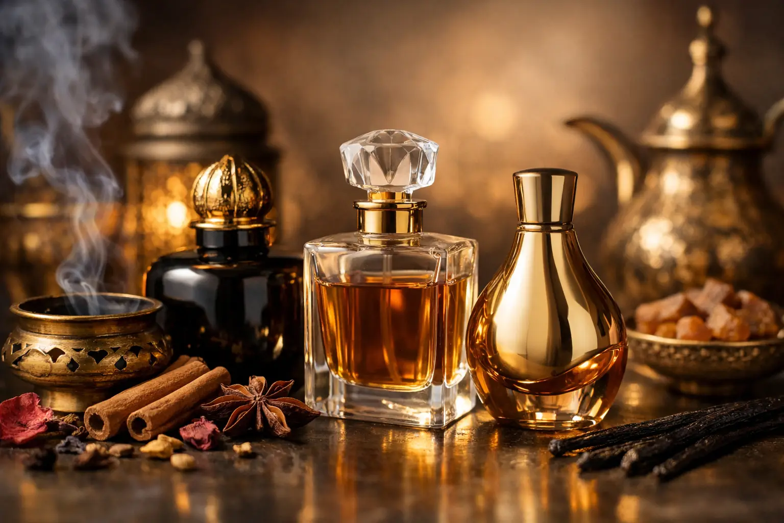 Como combinar fragrâncias orientais intensas