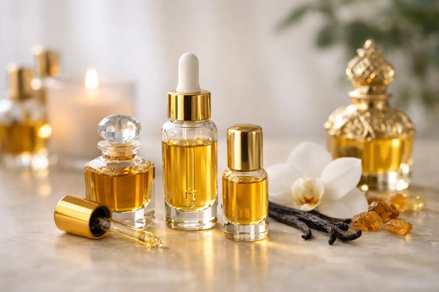 Óleos de perfume para oferecer com acerto