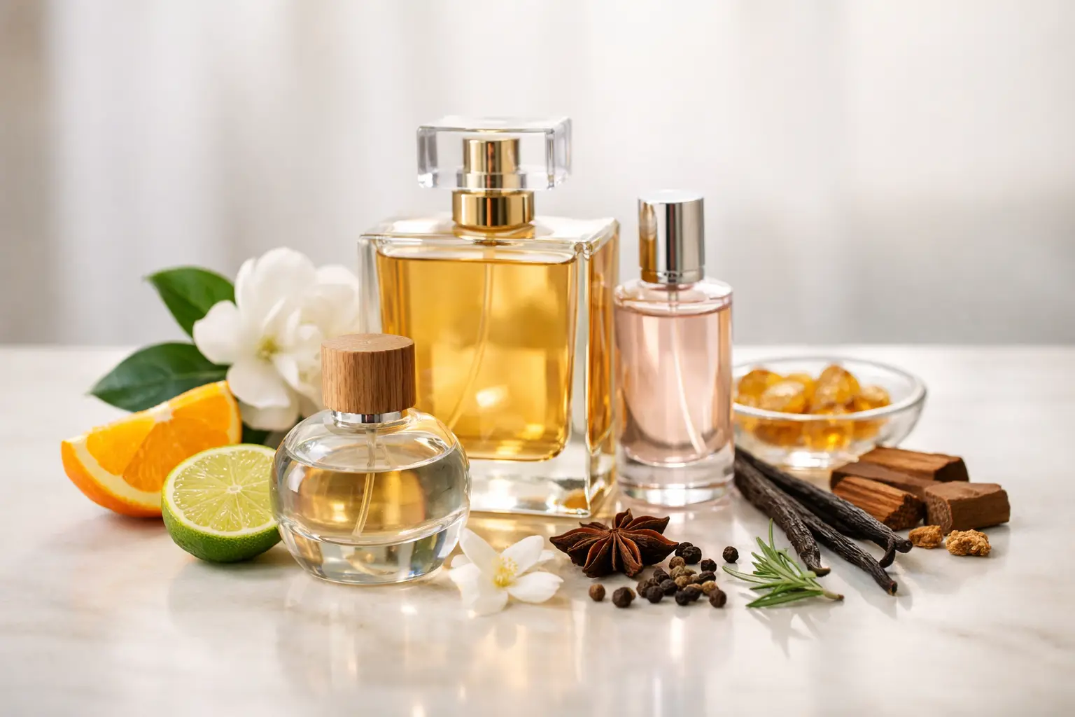 Guia de camadas de fragrância sem exageros